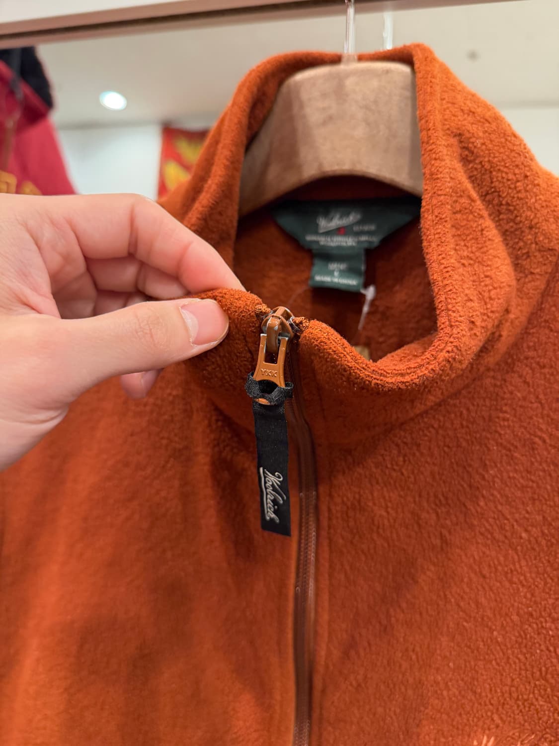 00s Woolrich 울리치 플리스 베스트 상품이미지4