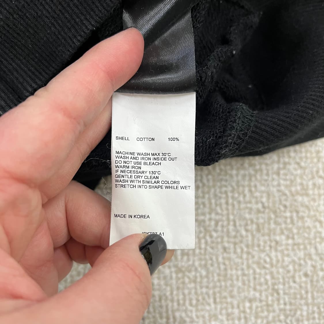 1 키르시 체리 풀오버 후드 집업 0128M 상품이미지3