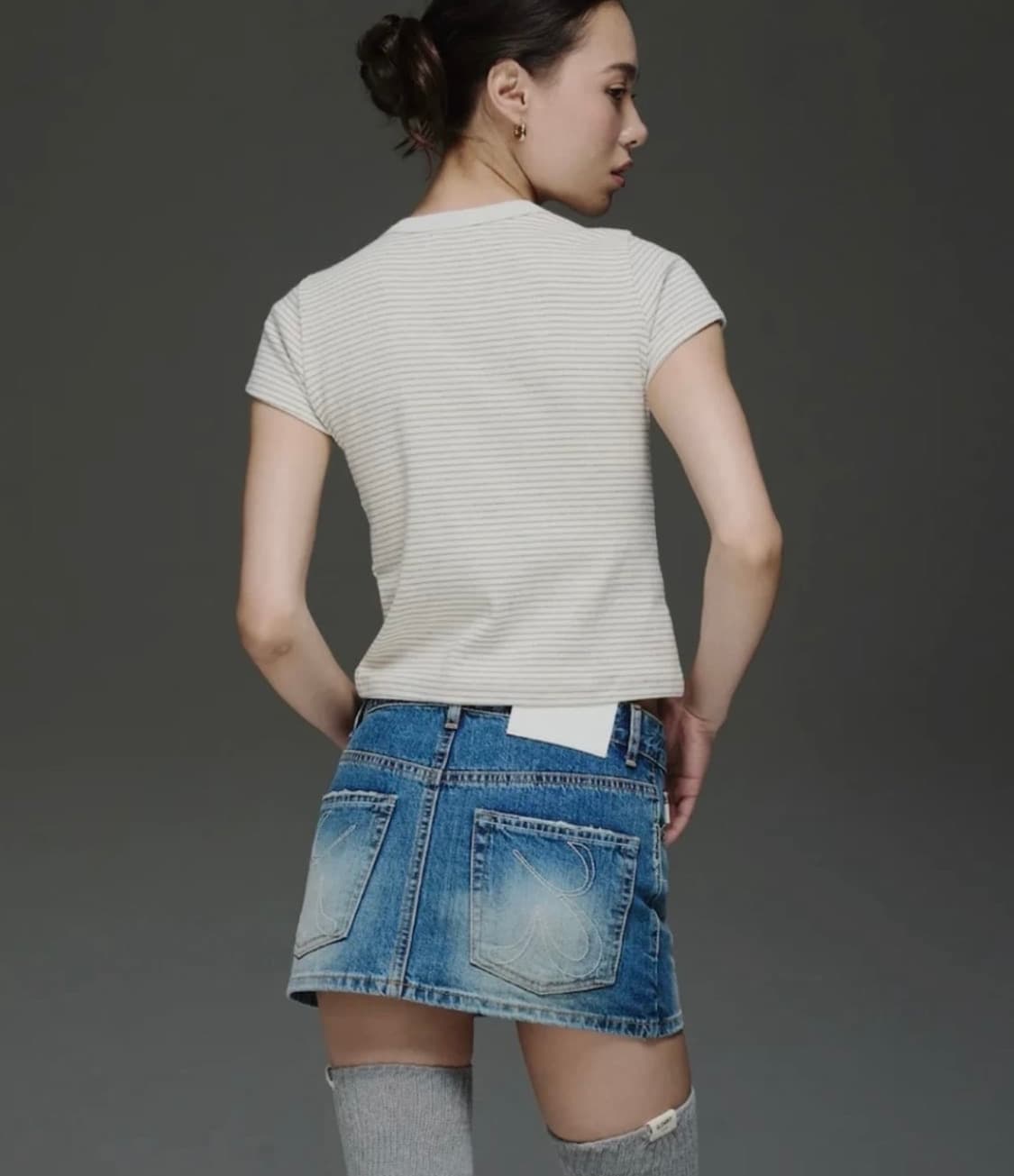 글로니 벨라 데님스커트 M 상품이미지1