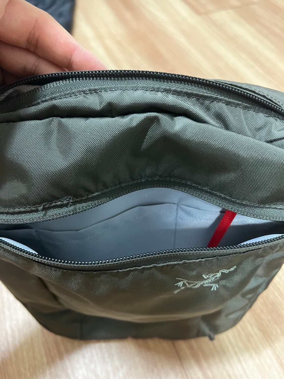 아크테릭스 맨티스 슬링팩 크로스백 그린 판매 상품이미지5