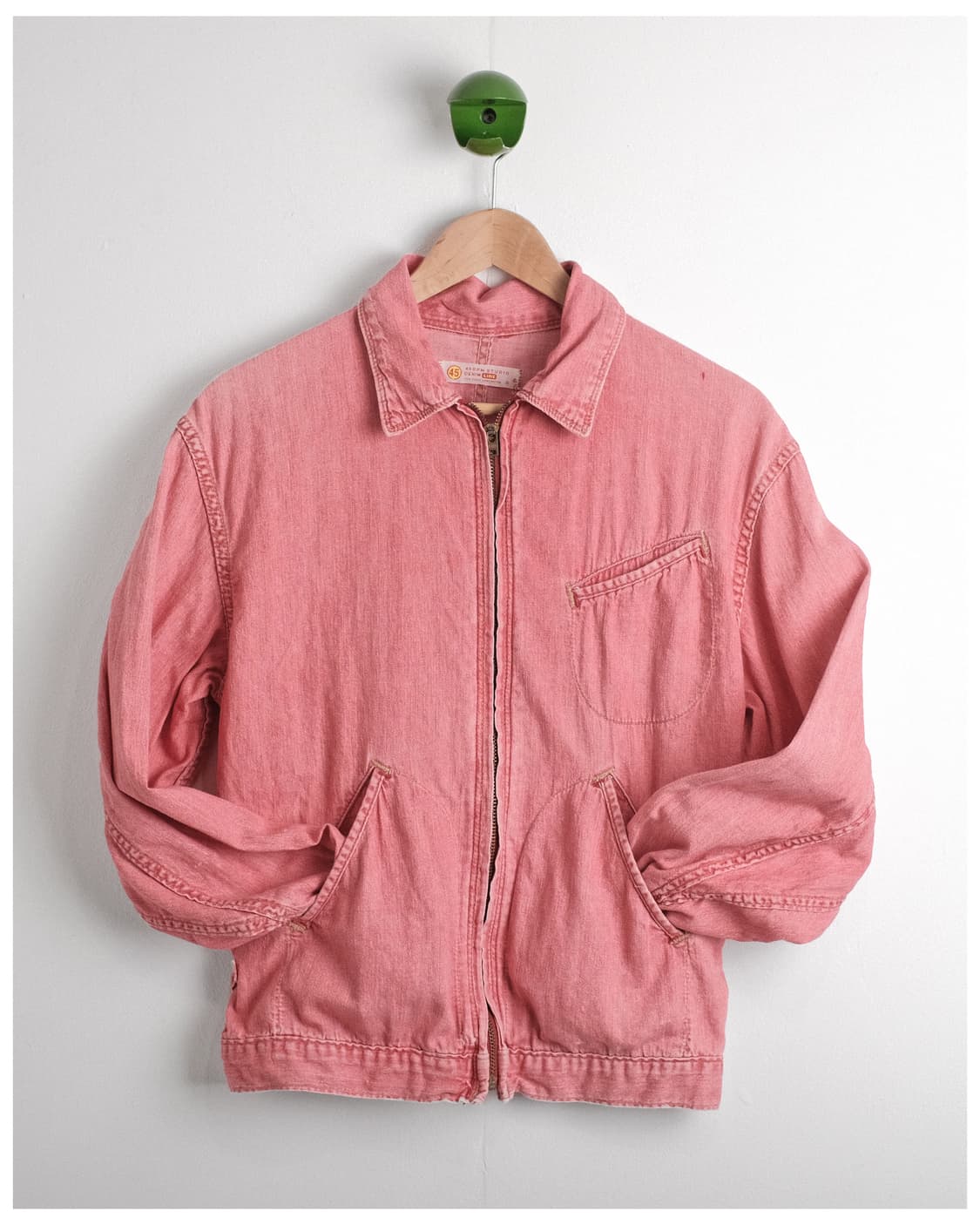 45rpm 레드 패브릭 블루종 추천 55-66 사이즈 상품이미지1