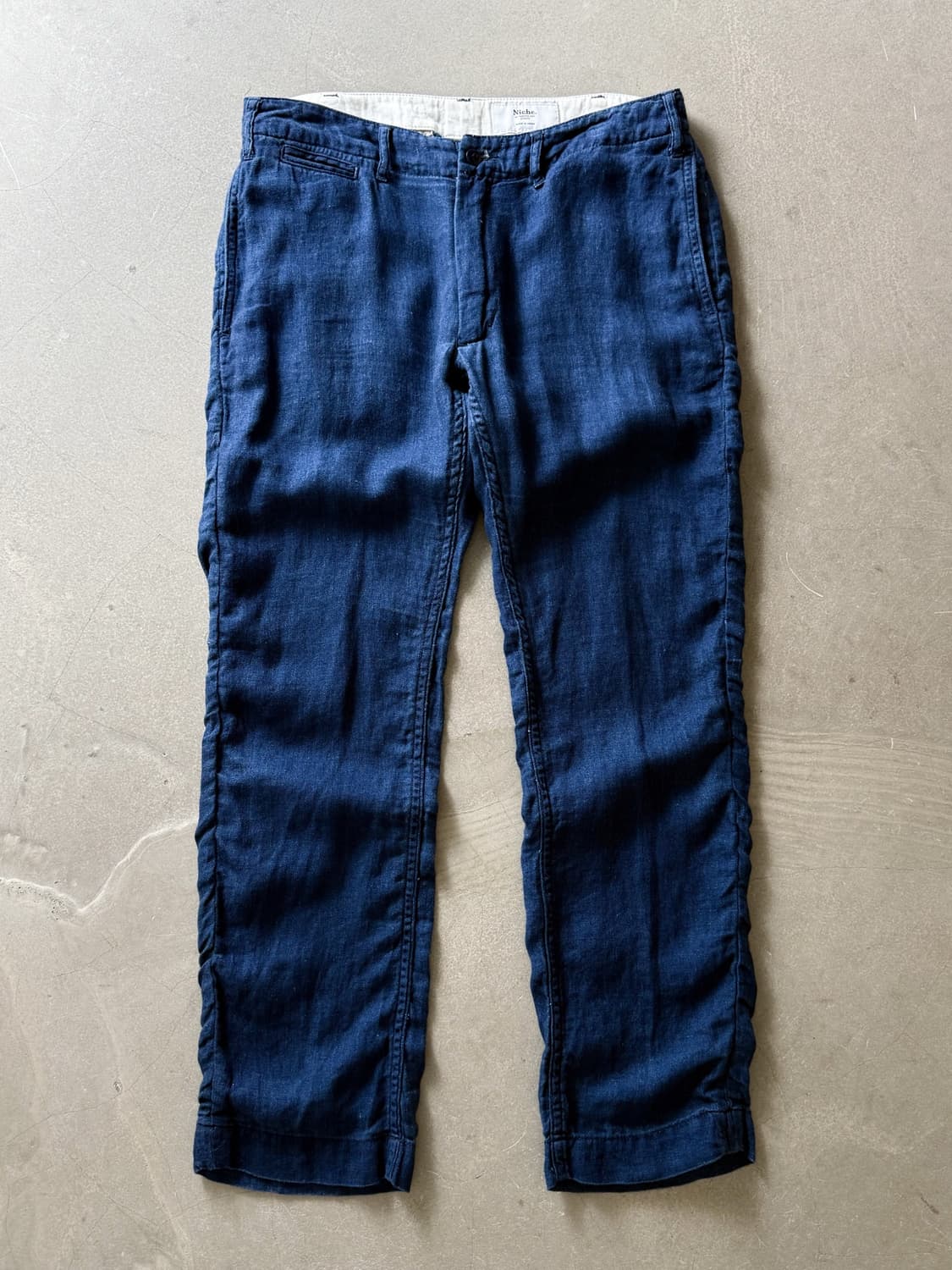 Niche. Indigo Linen Pants 상품이미지1