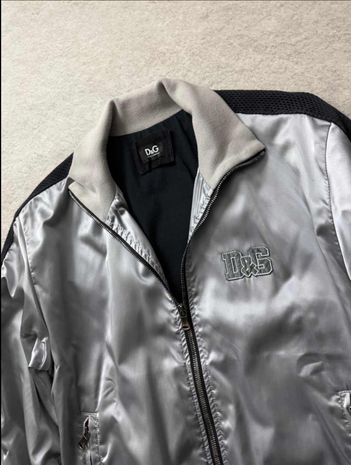 D&G 돌체앤가바나 실버 트랙집업 상품이미지3