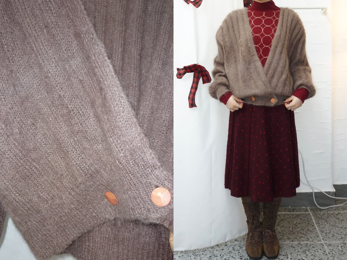 two buttons cozy cardigan 상품이미지1