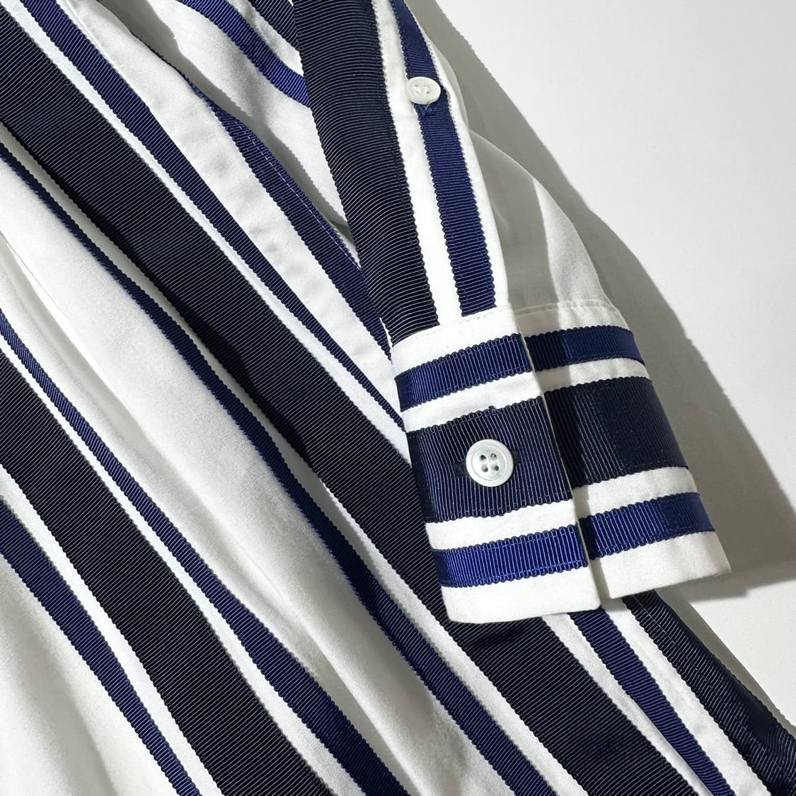 (매장판) 사카이 스트라이프 셔츠 원피스 상품이미지5
