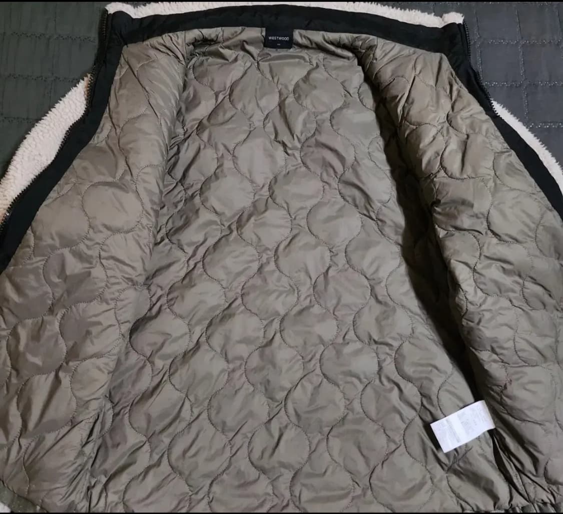 웨스트우드 양털 후리스 패딩 자켓 L 상품이미지4