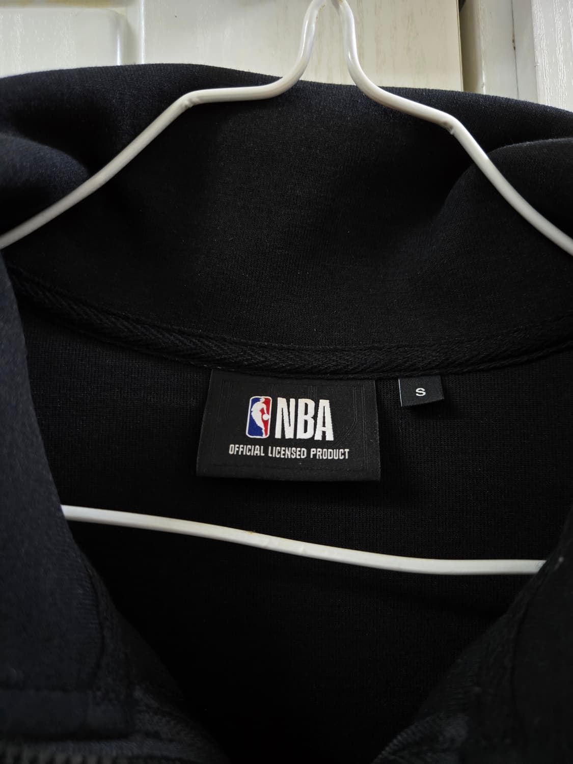 NBA 반집업 (세미)크롭반팔 블랙 S사이즈 새상품 상품이미지5