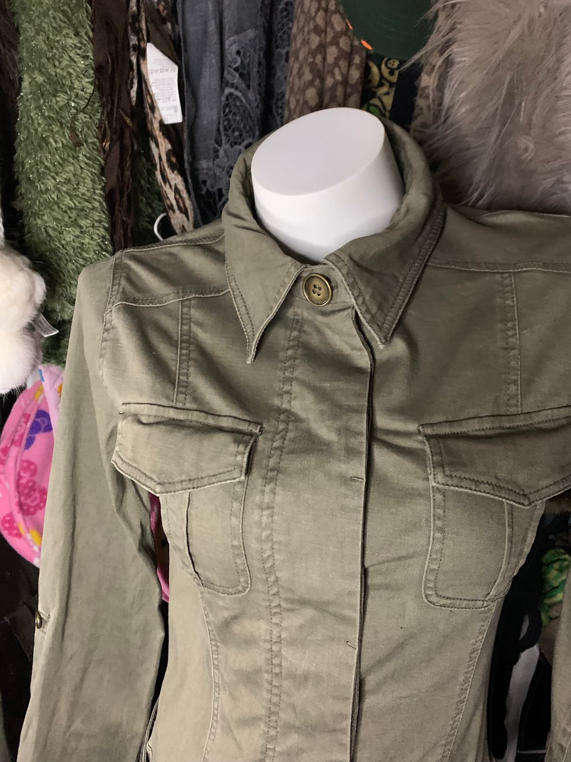 y2k 카고 그런지 버클 원피스 상품이미지2