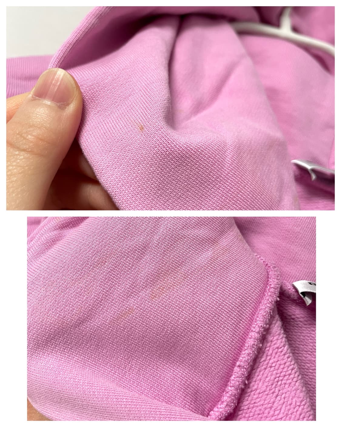 발렌시아가 오버핏 스펠아웃 후드티셔츠 _ 핑크 상품이미지7