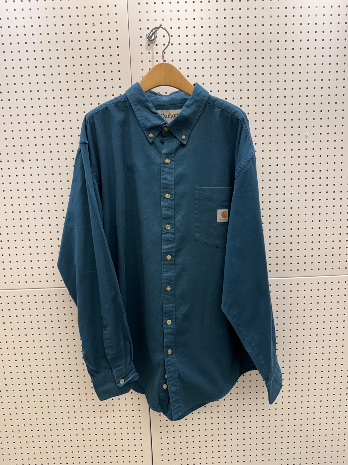 칼하트 박시핏 포켓 워크 셔츠 U1024 상품이미지2