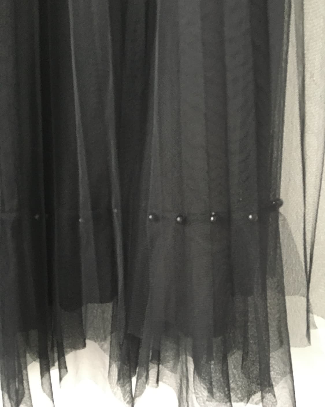 Unbalanced sha long skirt 상품이미지3