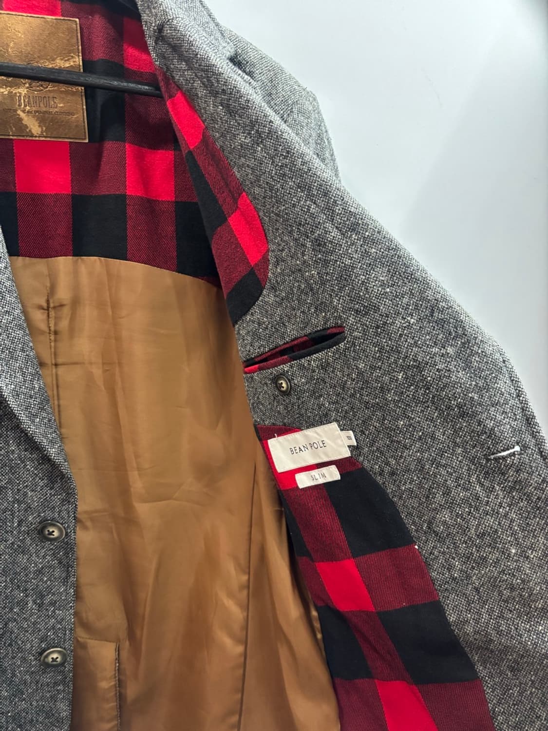 (100) BEAN POLE 빈폴 헤링본 울 자켓 마이 4.9 상품이미지6