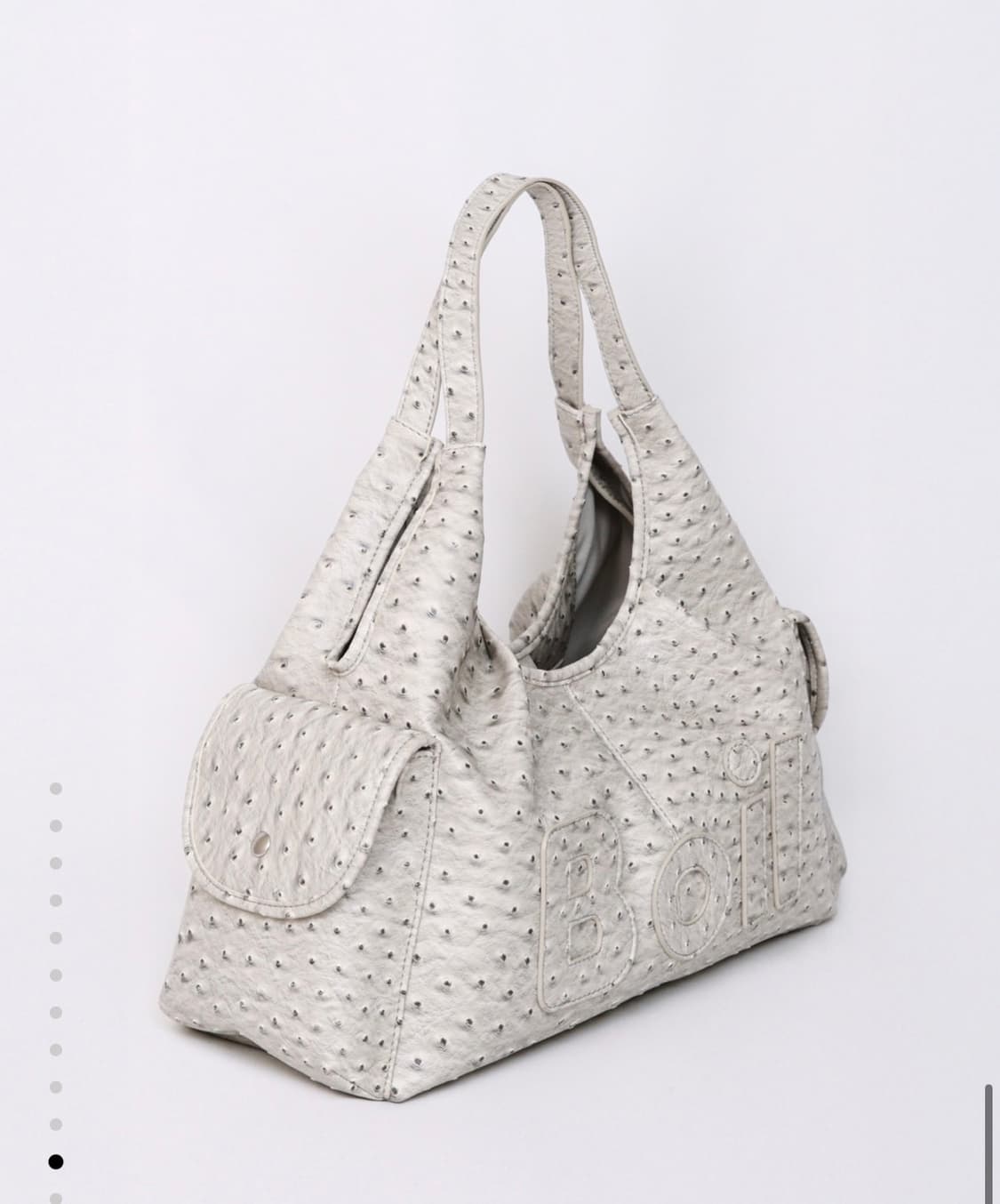 보일테일 메간백 OSTRICH DIRTY 상품이미지2