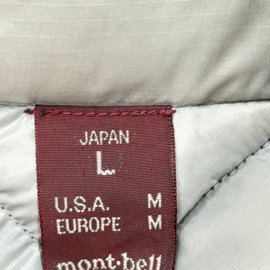 몽벨 빈티지 우먼 퍼텍스 나일론 800필 경량패딩 블랙 L 상품이미지5