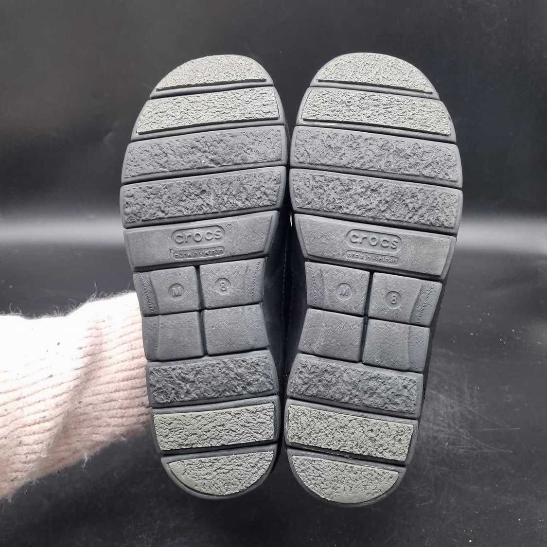 크록스 스트레치솔 레더로퍼 260 상품이미지3