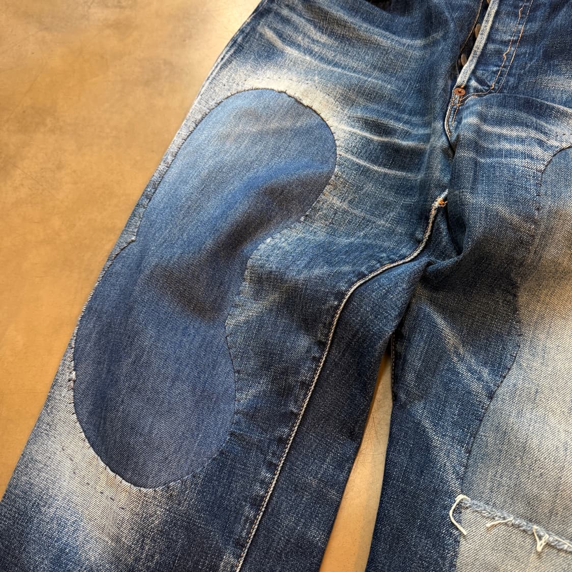 LVC 리바이스 501XX 신치백 셀비지 사시코 팬츠 30 31 32 상품이미지2