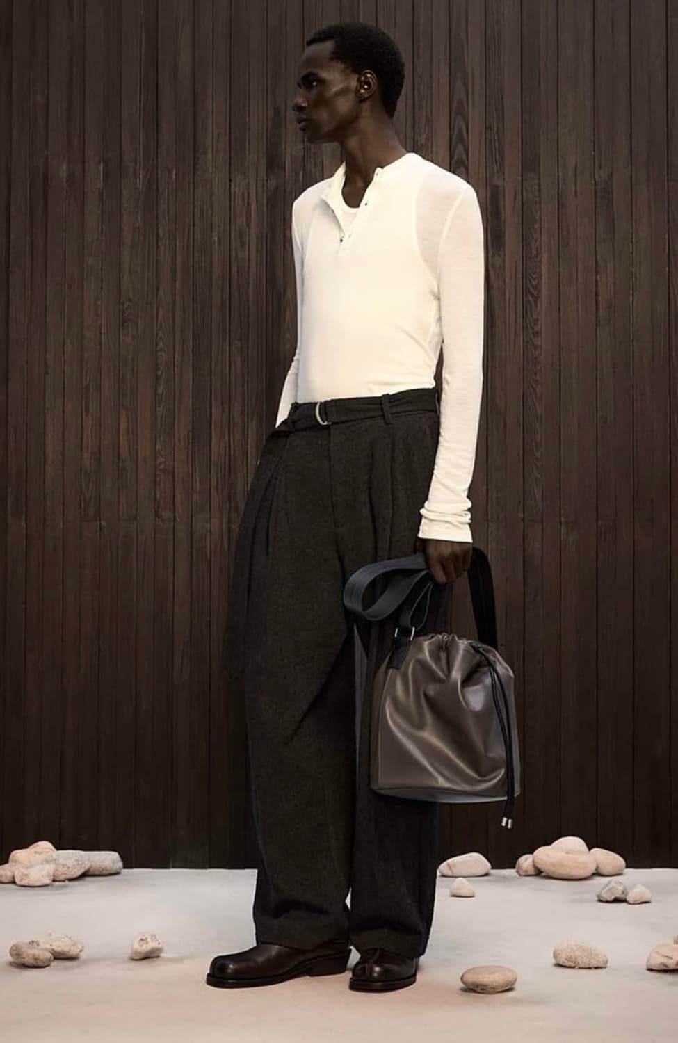 자라 x 나누시카 울100 헨리넥 + 울 팬츠  상품이미지1