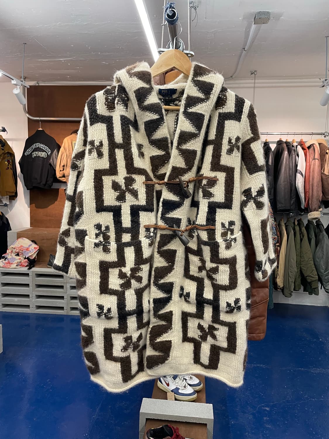 PRL 폴로 랄프로렌 트라이벌 후드 더플 코트 상품이미지4