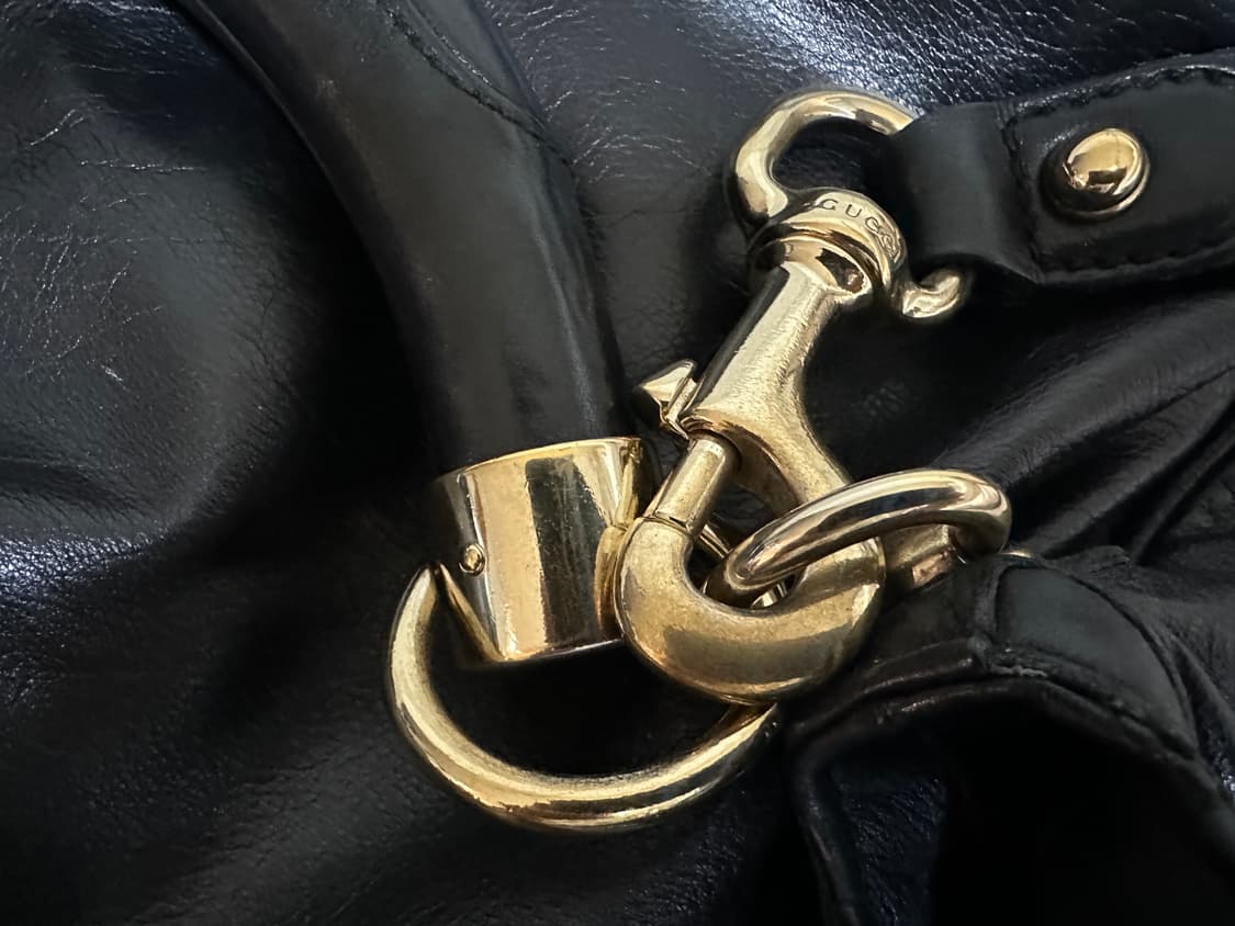 구찌 빈티지 파이톤 인디백 상품이미지5