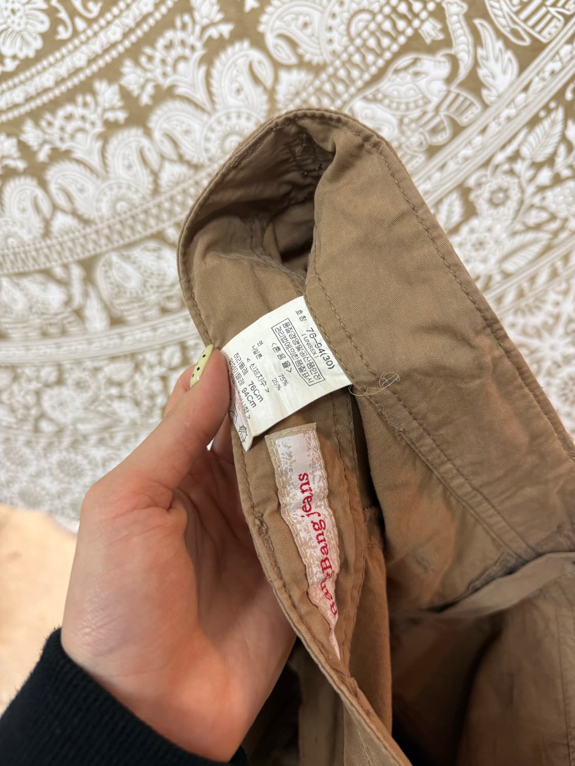 뱅뱅 빈티지 카고팬츠  상품이미지9