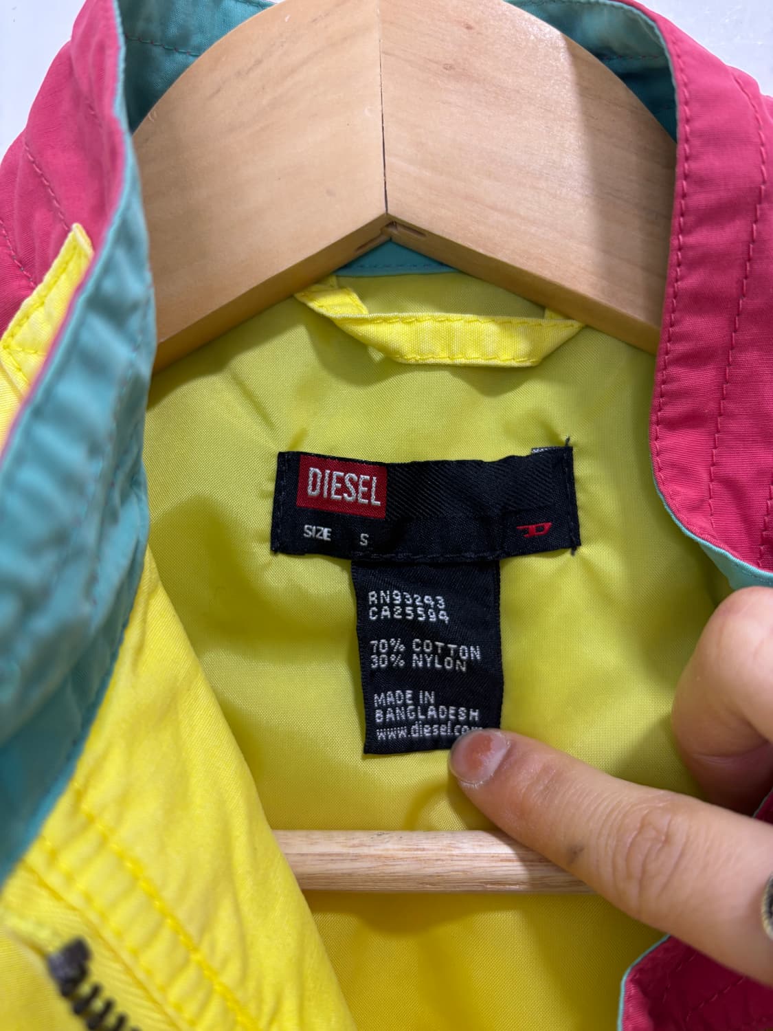 디젤 바이커 패딩 자켓 상품이미지8