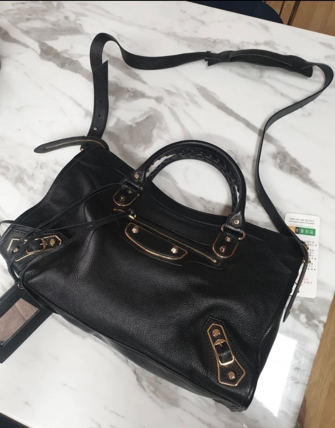 (새상품)발렌시아가 시티 모터백 미디움 상품이미지7