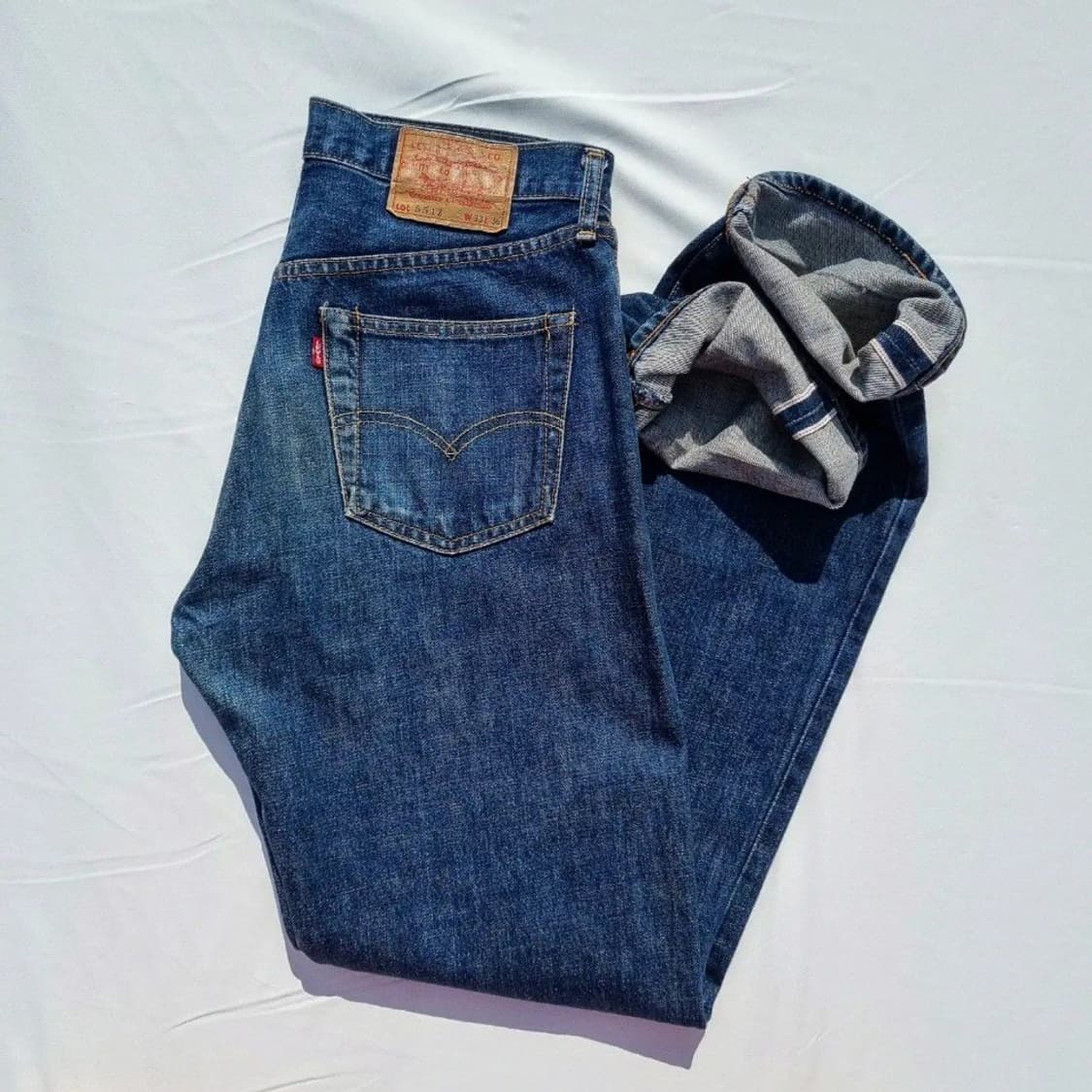 90s jpn Levis Big E 551ZXX Selvedge 33sz 상품이미지1