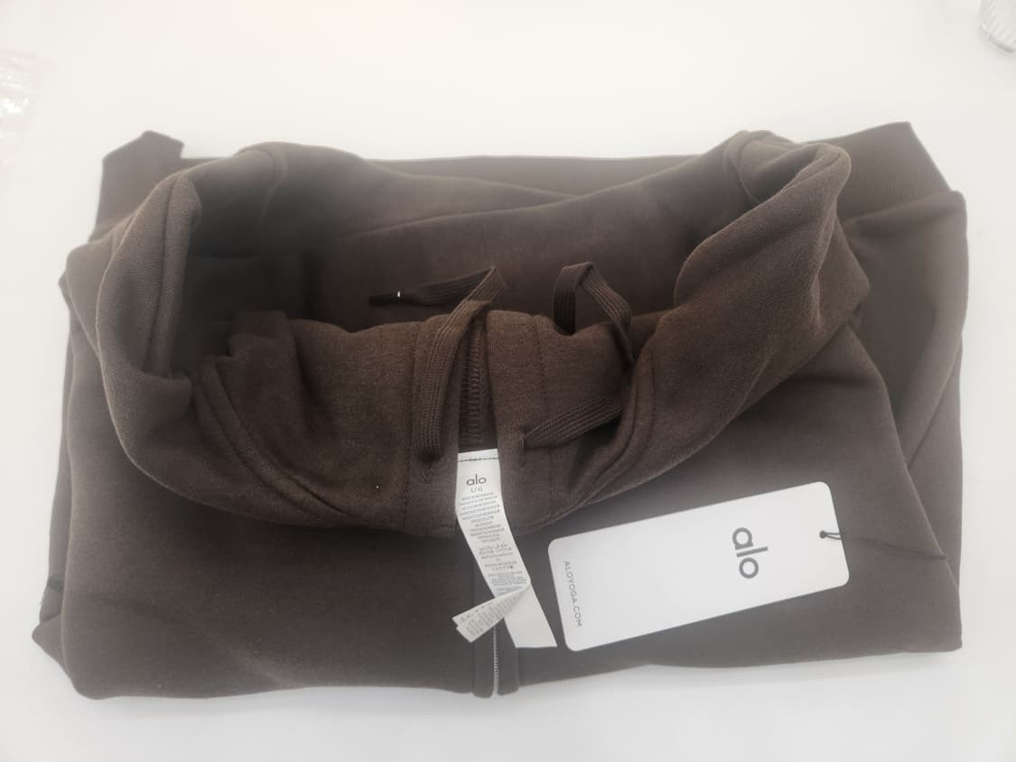 한정수량/초특가/무료배송/새상품/알로 후드집업 에스프레소 상품이미지5