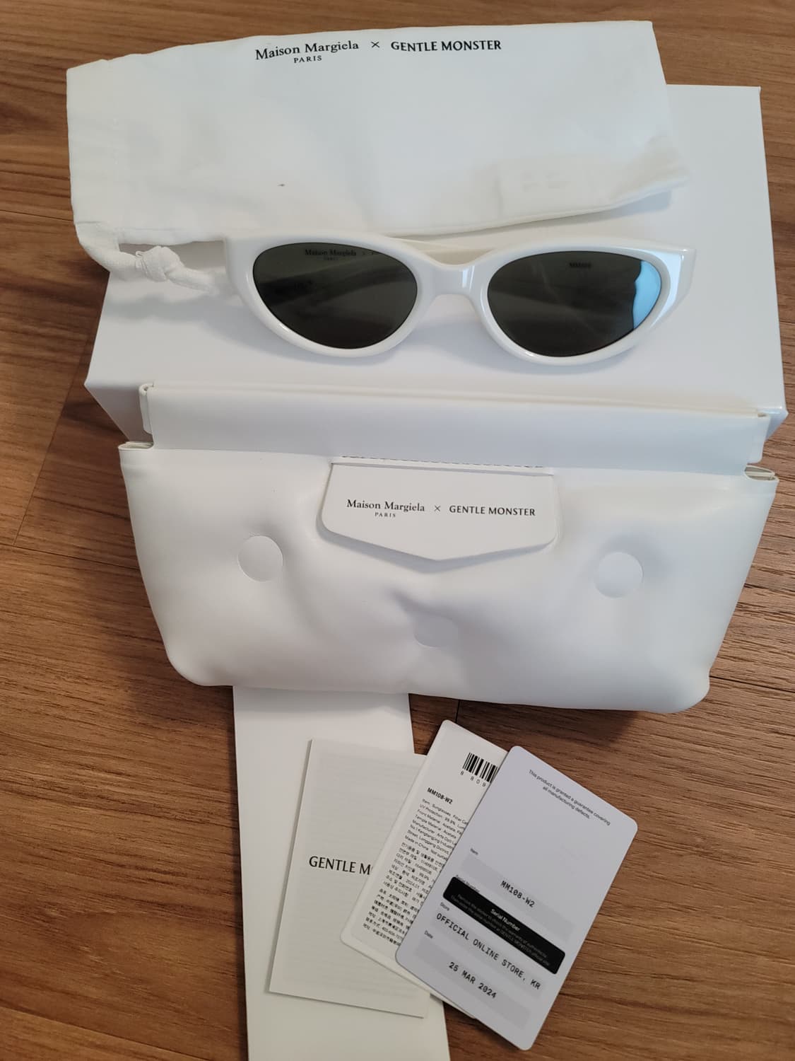 젠틀몬스터마르지엘라 콜라보MM108-W2. 상품이미지8