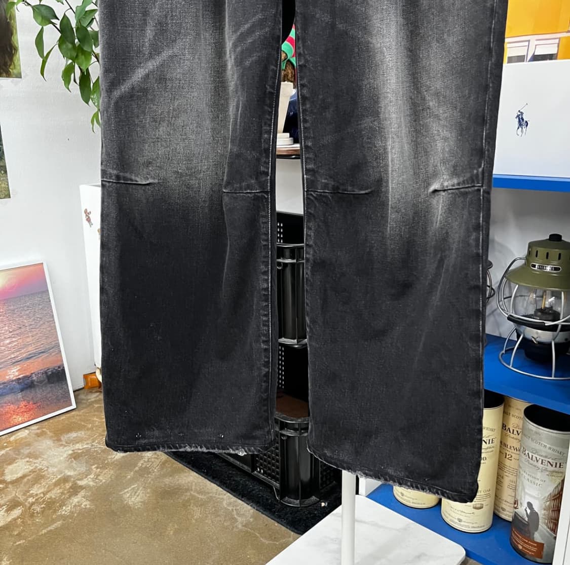 R13 알써 흑청 와이드 웨인진 28 상품이미지4