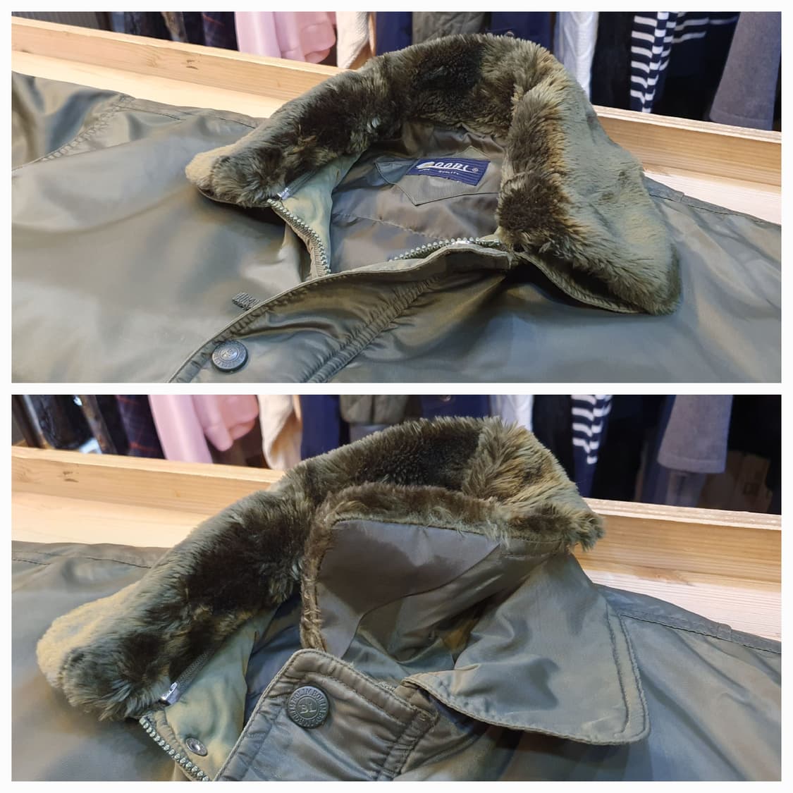 110.OOBL 항공 패딩점퍼 상품이미지4