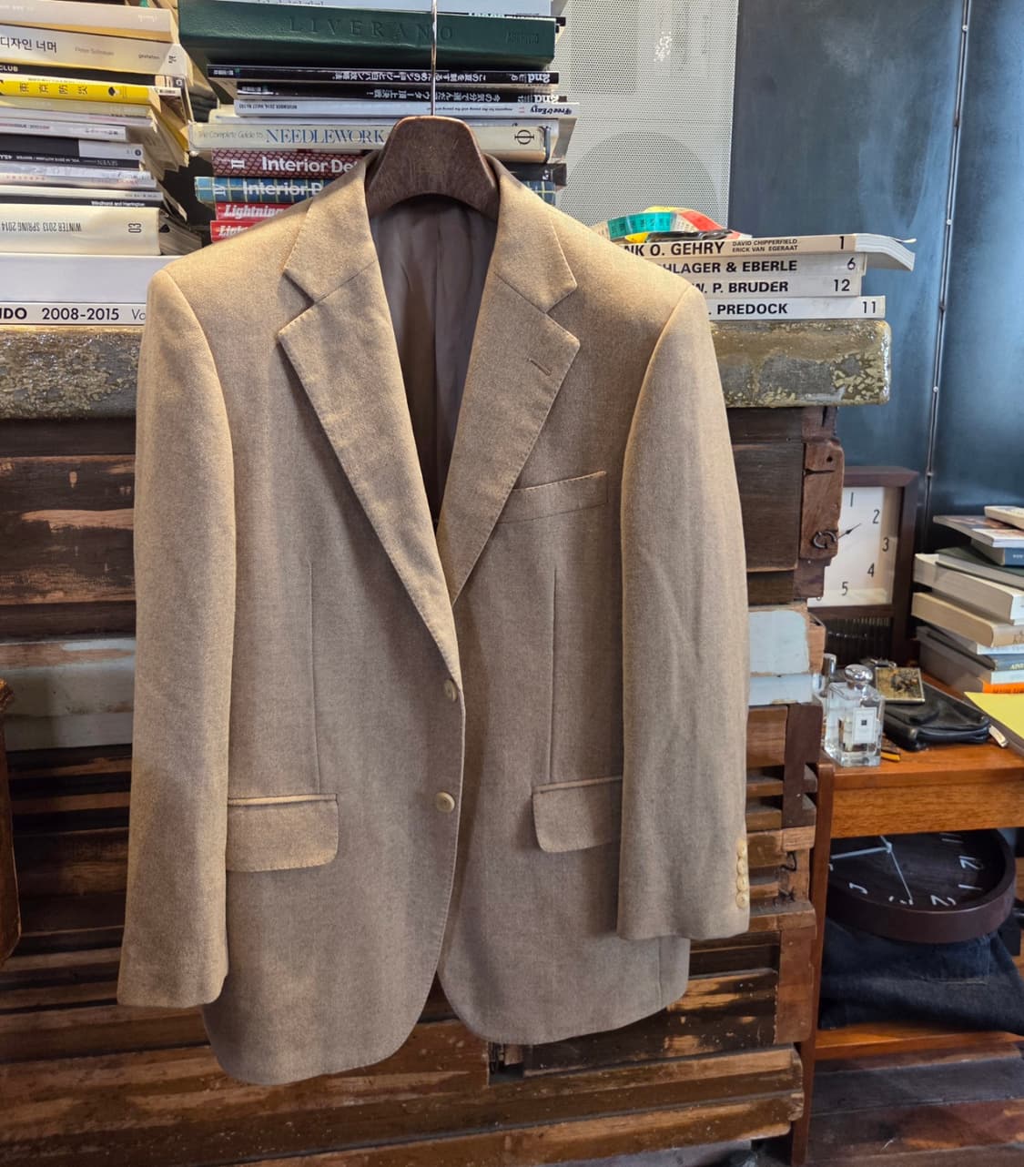 버버리 캐시미어 자켓 상품이미지1