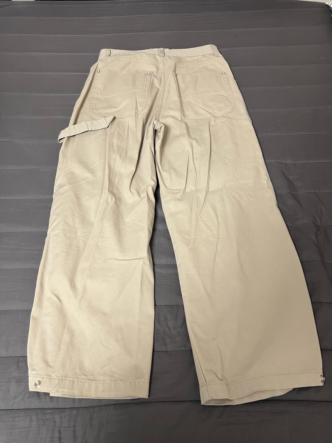 9999아카이브 쥬얼리 리벳 더블니 팬츠 1사이즈 상품이미지2