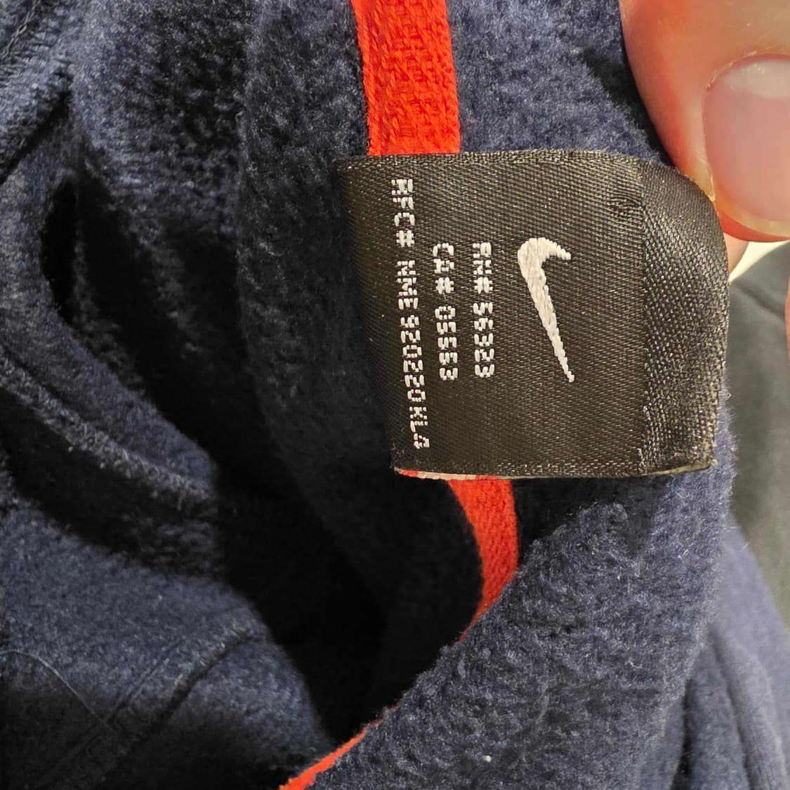 00's 나이키(NIKE) 레터링 기모 후드티 상품이미지6