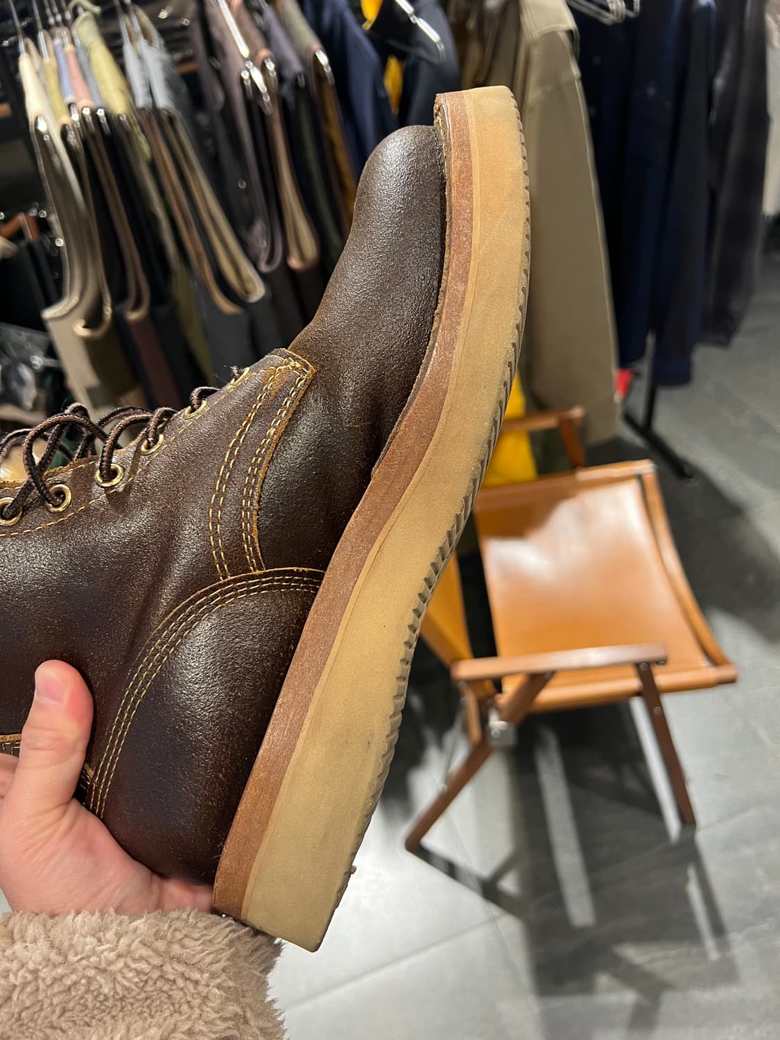 화이츠부츠 c350-cs 8.5D 판매합니다. 상품이미지5