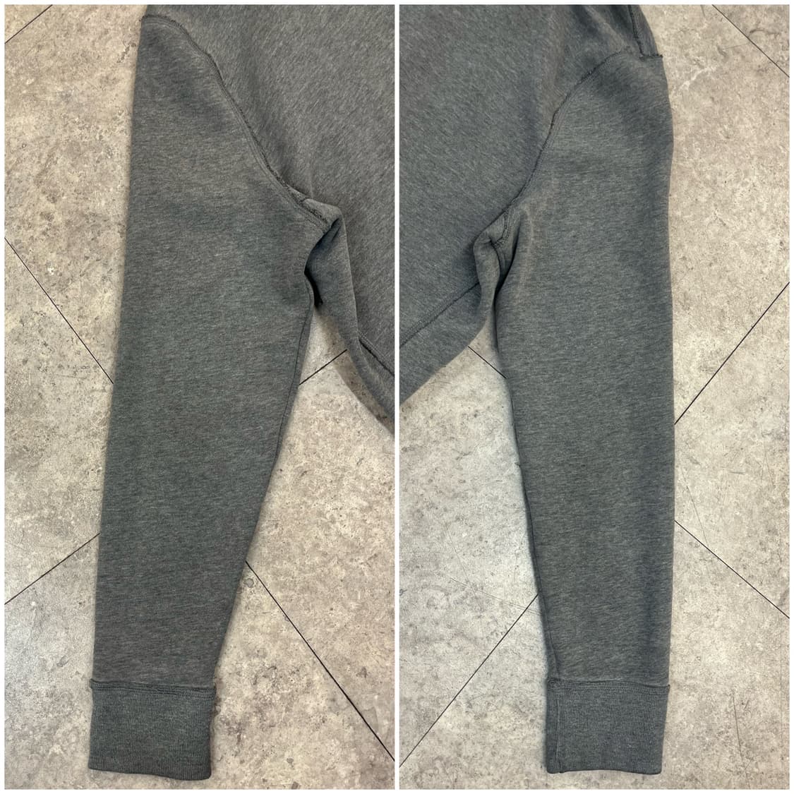 아베크롬비 기모 후드집업 그레이 XL #csz3600 상품이미지9