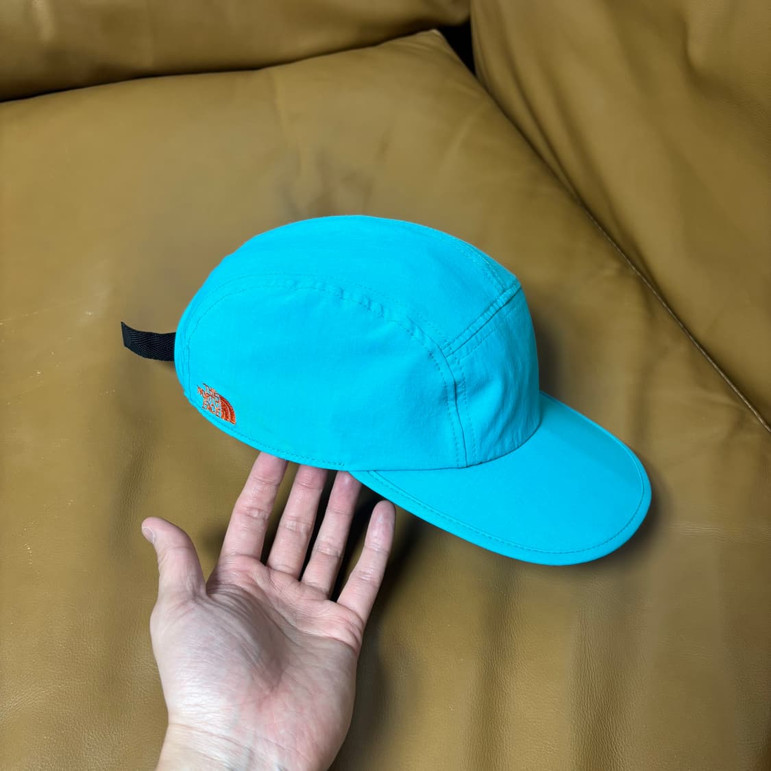 빔즈 빔스 노스페이스 러닝캡 캠프캡 모자 틸 블루 상품이미지4