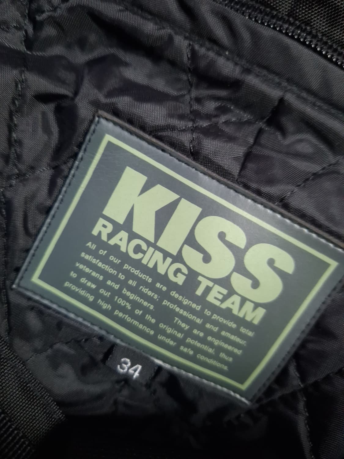 새제품급 오리지날 일본판 키스 KISS 레이싱 라이더자켓 셋업 상품이미지8