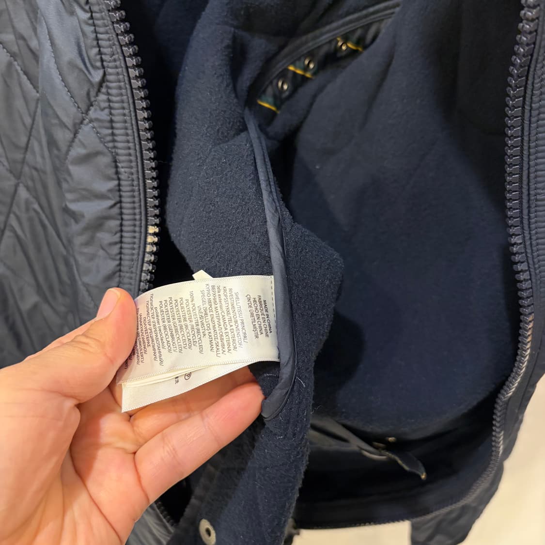 폴로 랄프로렌 퀼팅 누빔 자켓 기모 상품이미지4