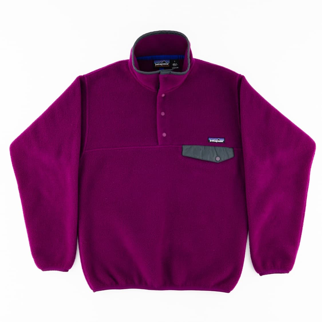 99FW 파타고니아 신칠라 스냅-T 퍼플/그레이 USA 상품이미지1