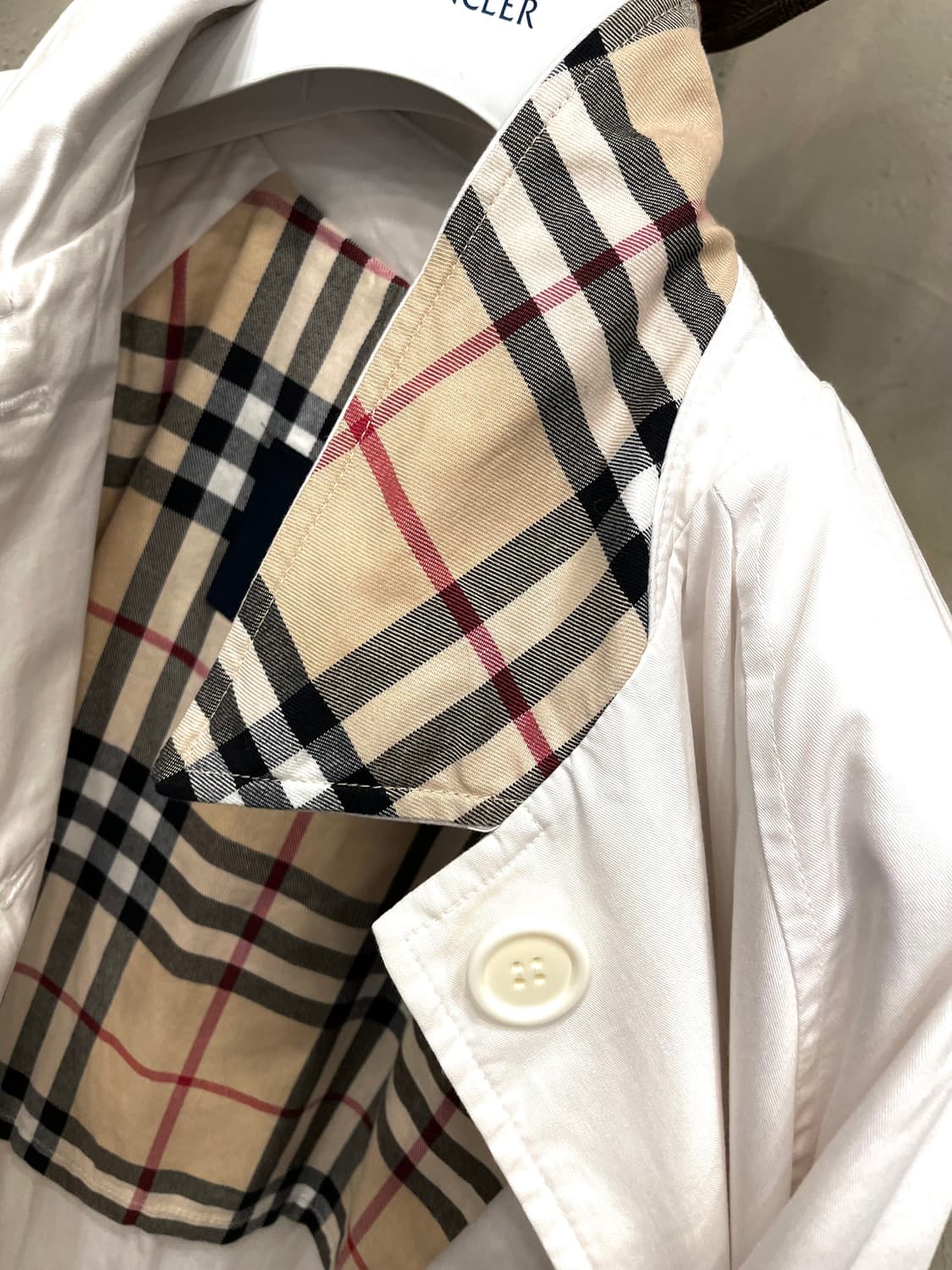 버버리 런던 면 폴리 트렌치 코트 66~77 상품이미지6