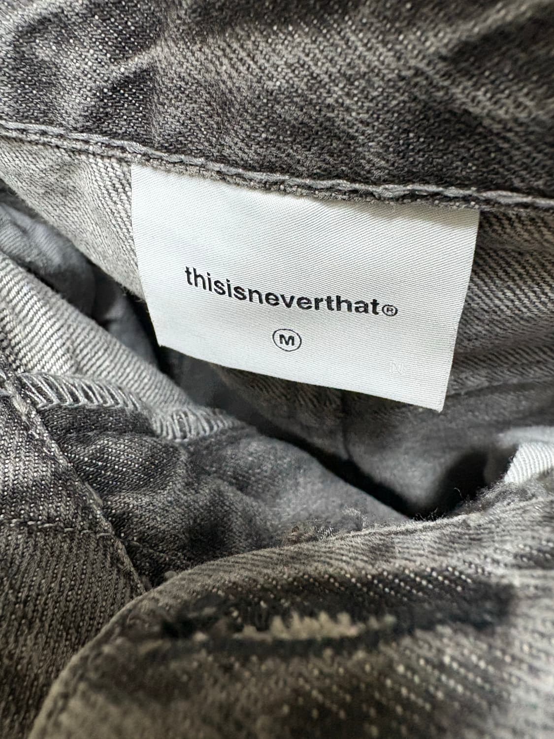 디스이즈네버댓 레귤러진 M 그레이 상품이미지5