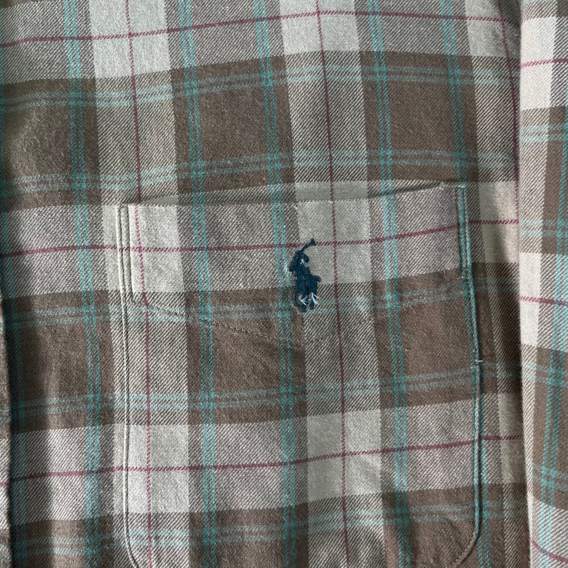 100 폴로랄프로렌 골프 빈티지 체크 셔츠 상품이미지3