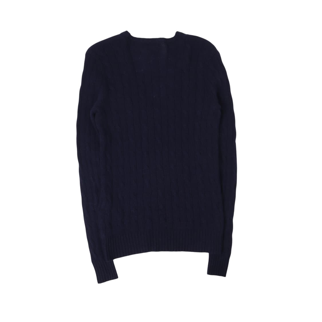 폴로 랄프로렌 qr 네이비 울 캐시미어 브이넥 니트 상품이미지5