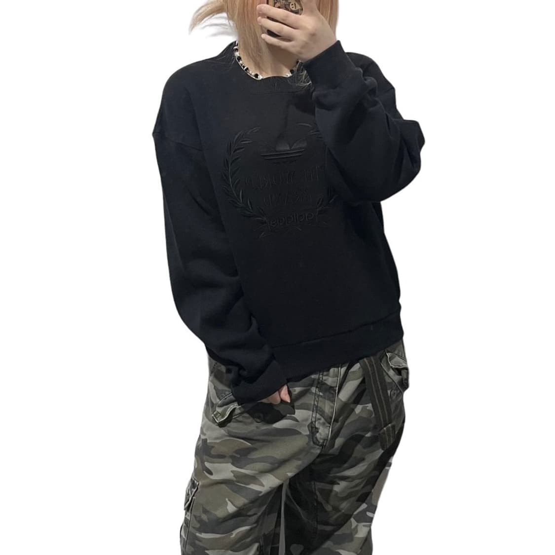 아디다스 빅자수 맨투맨 상품이미지1