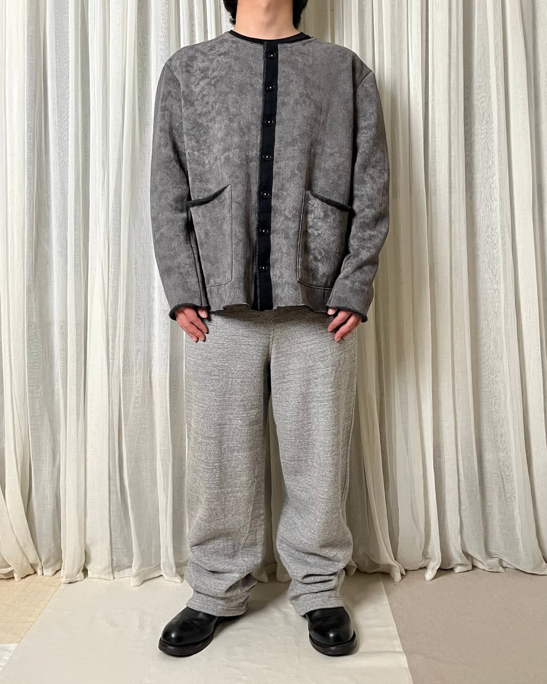 클라시카 23aw 컷오프 플리스 가디건 klasica 상품이미지3