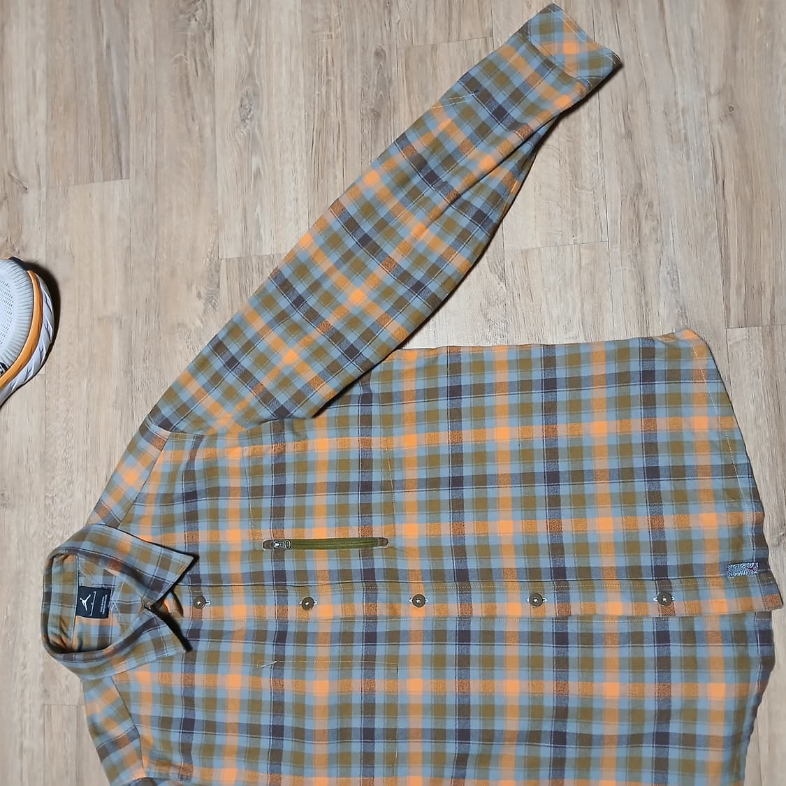 nike 나이키 조던 체크 셔츠 남방 상품이미지5