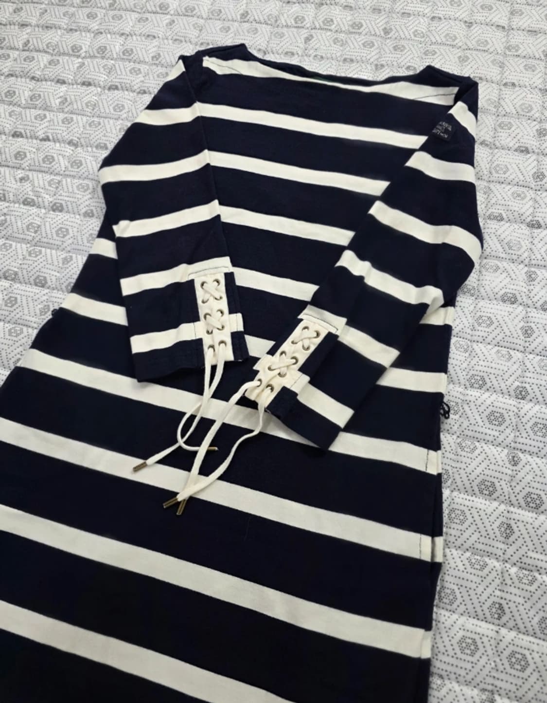 폴로 랄프로렌 스트라이프 코튼 원피스 ~55 상품이미지2