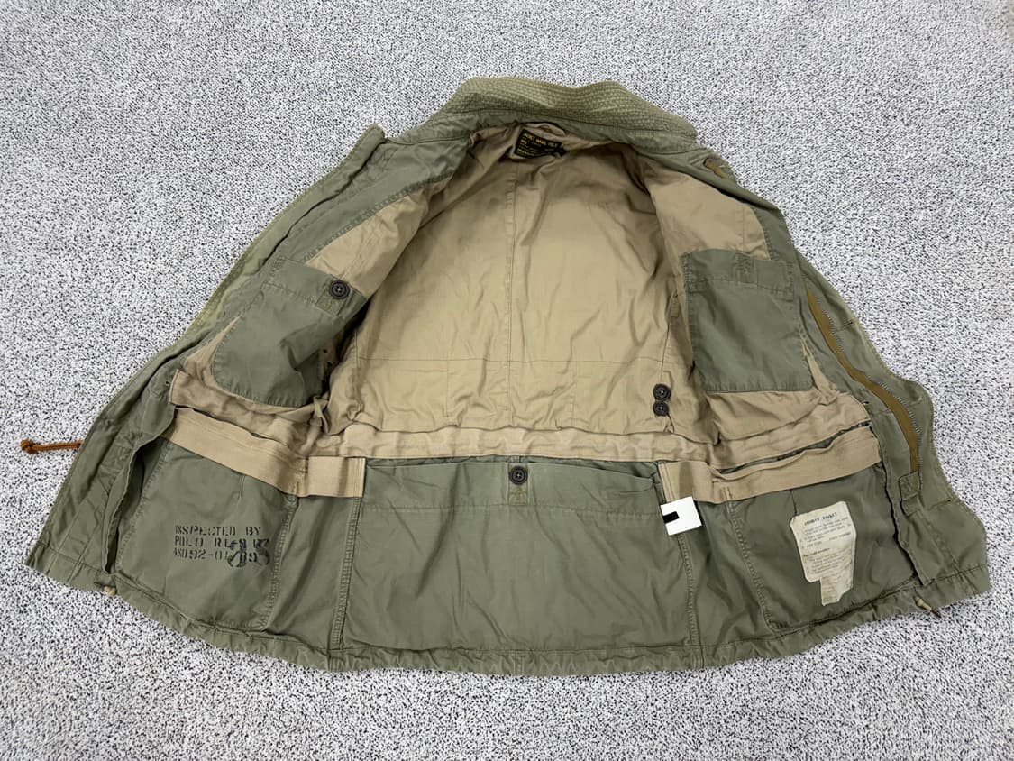 폴로 랄프로렌 유니언잭 썬페이딩 컴뱃야상 상품이미지4