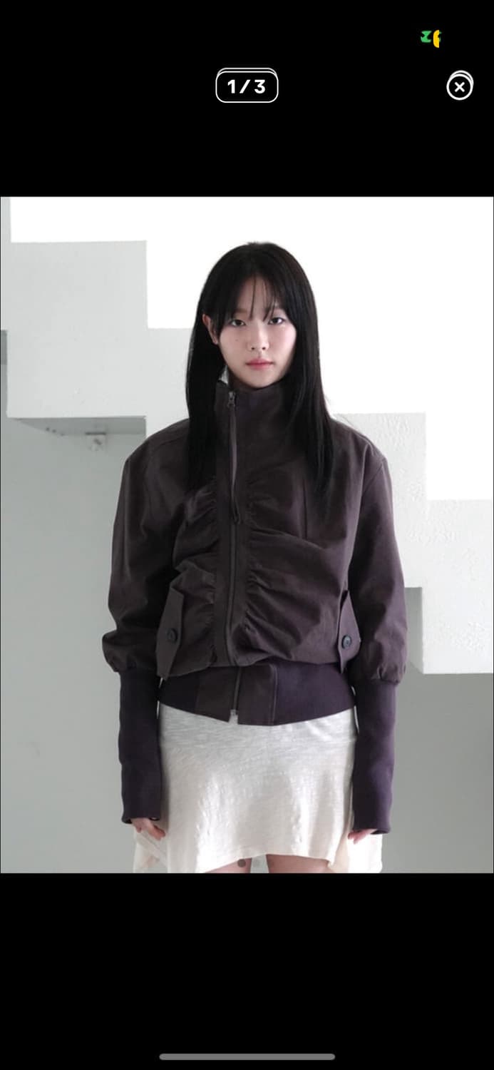 인앤양인하모니 셔링 자켓 상품이미지1